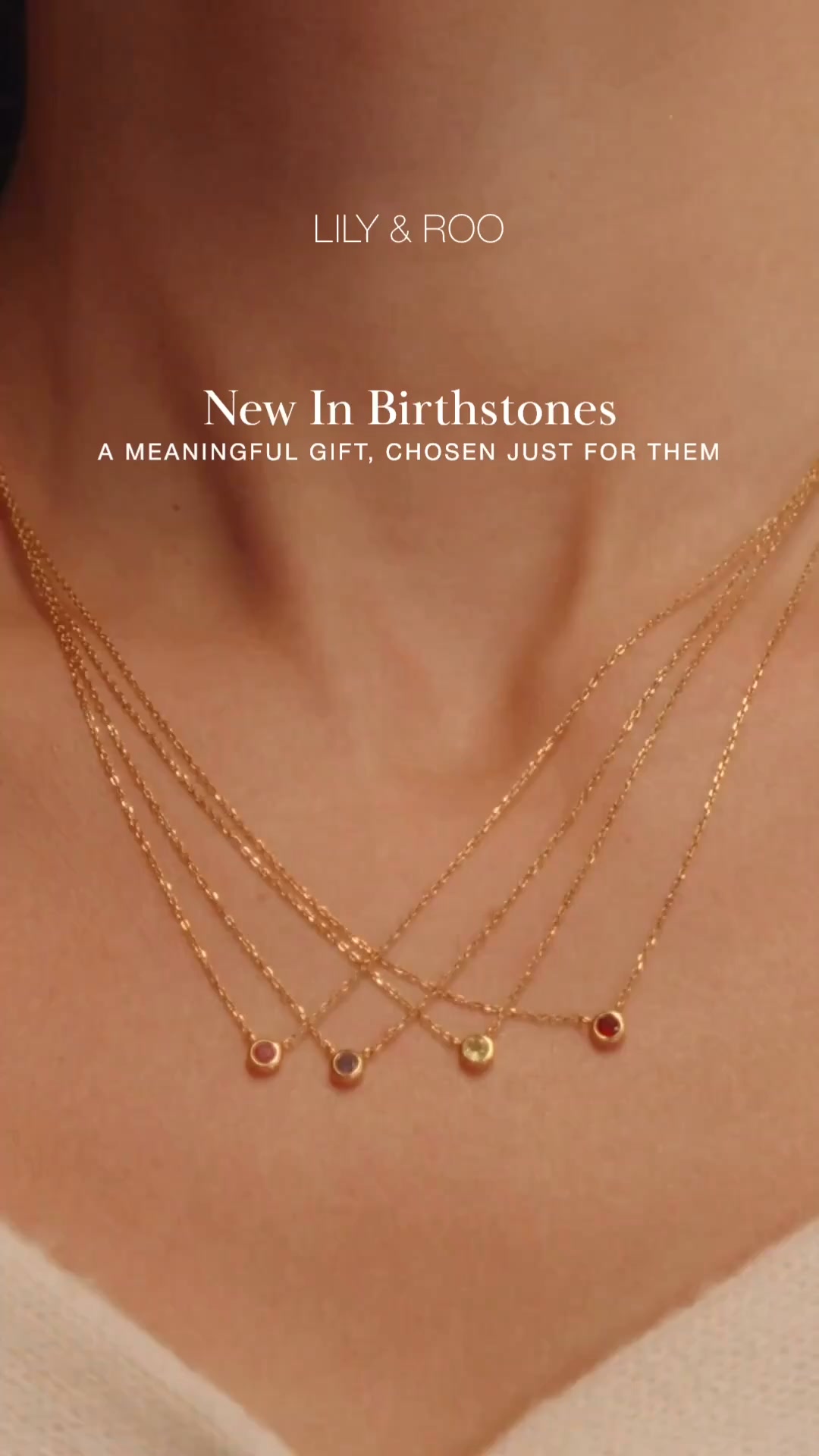 New In Birthstones at LILY & ROO