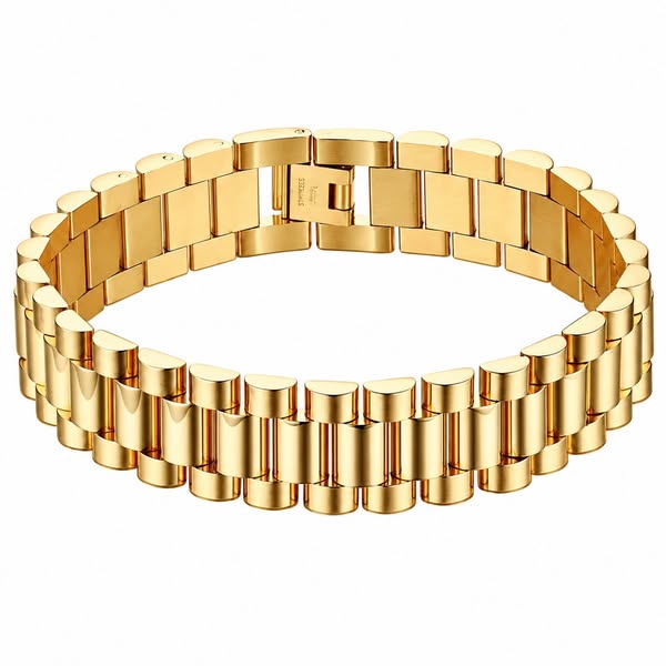 President bracelet gold