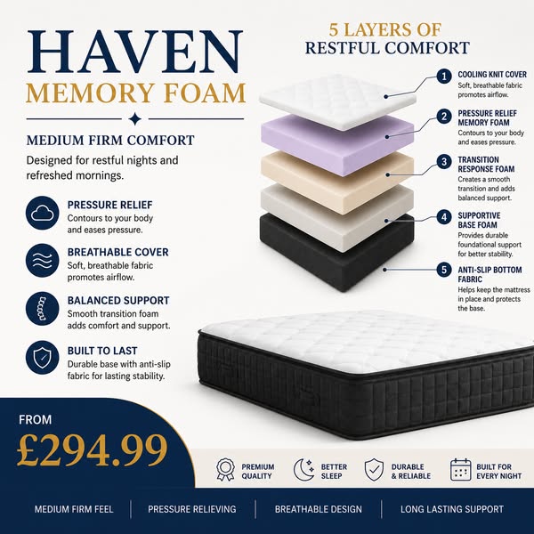 Haven Memory Form Mattress