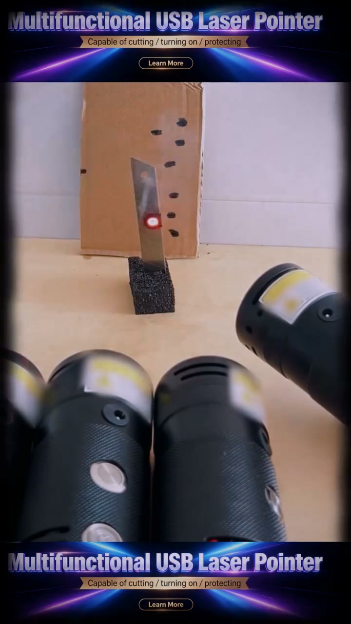Adjustable Infrared Laser Pointer Built for Dark Environment Work