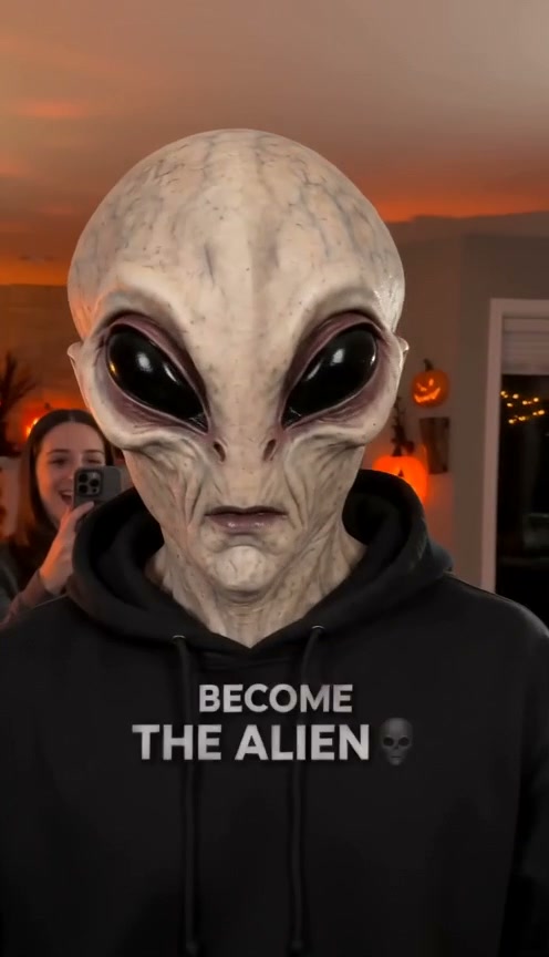 Lifelike Alien Silicone Mask