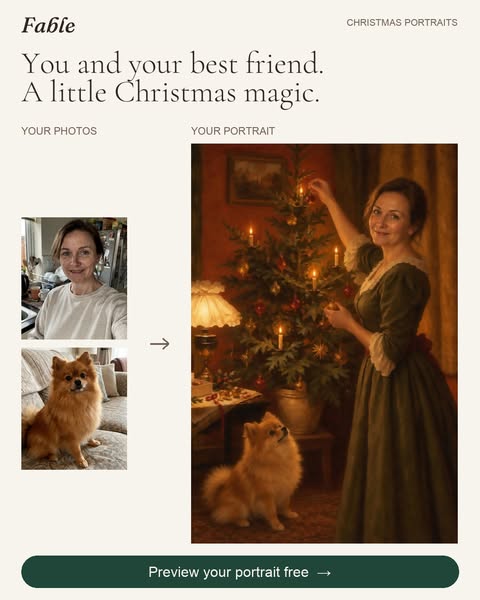 A little Christmas magic. Made personal.