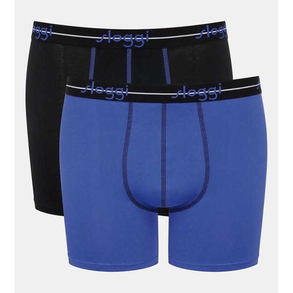 ΑΝΔΡΙΚΟ BOXER ΣΕΤ 2 ΤΜΧ ΜΕ ΜΑΚΡΥ ΠΟΔΙ SLOGGI MEN START SHORT 49-10055546-V005
