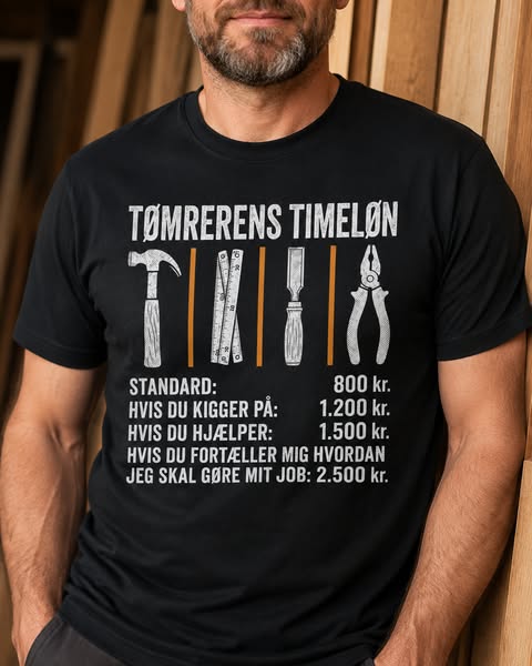 Tømrerens Timeløn – en gave der rammer