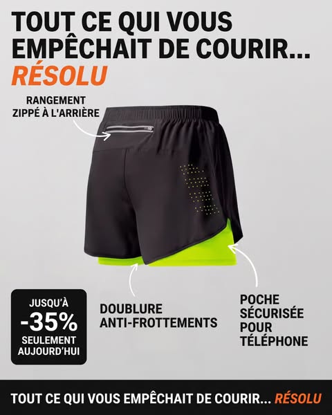 Courrez enfin sans frottements ni contraintes