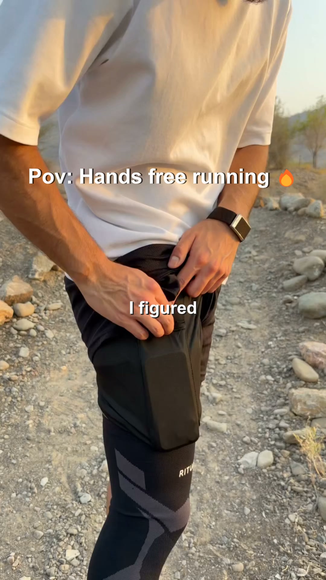 Inseam Phone Pocket