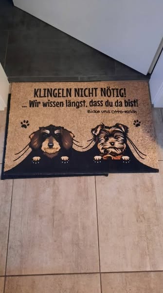 Individuelle Fußmatte