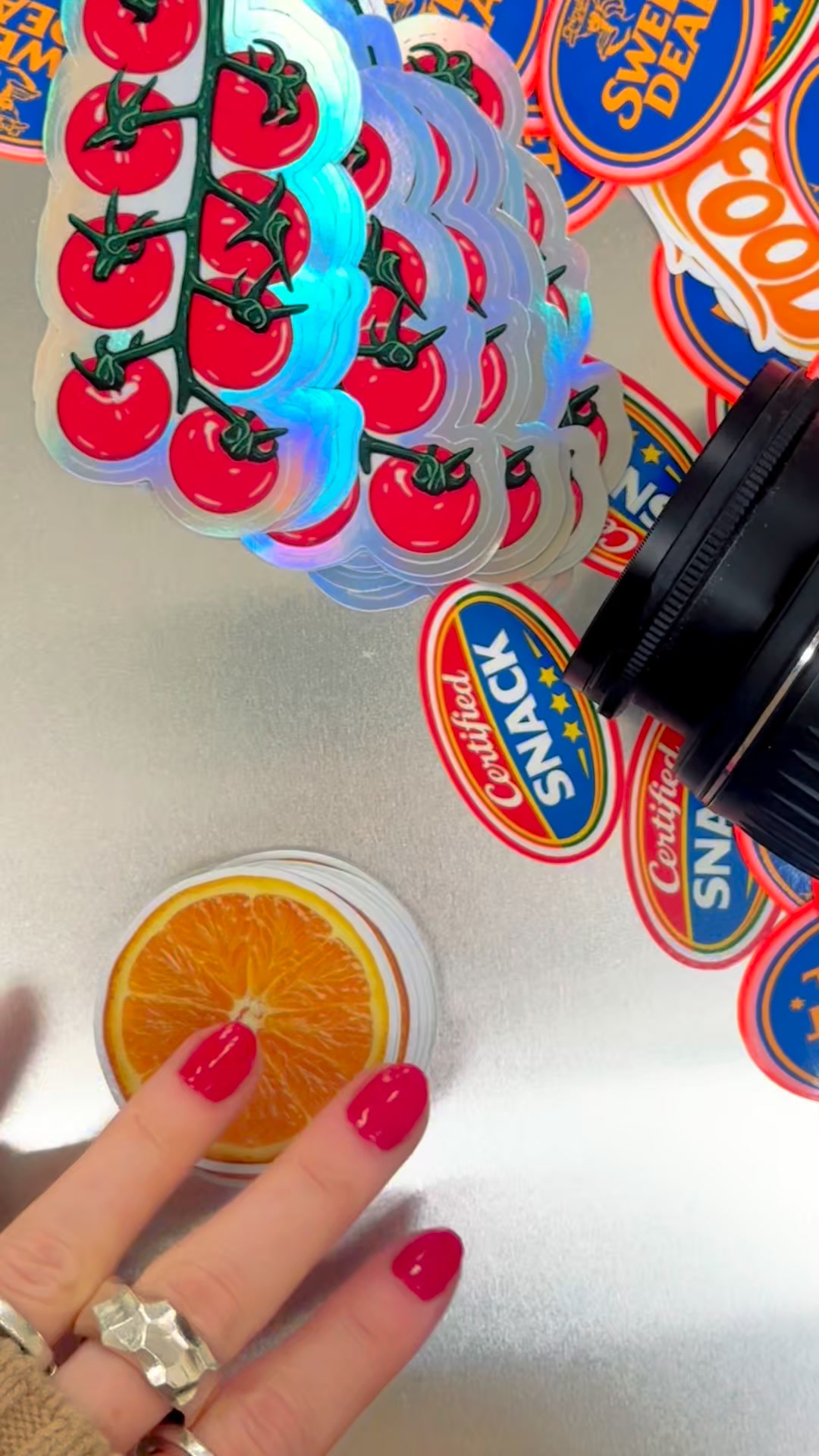 50 custom stickers for £19
