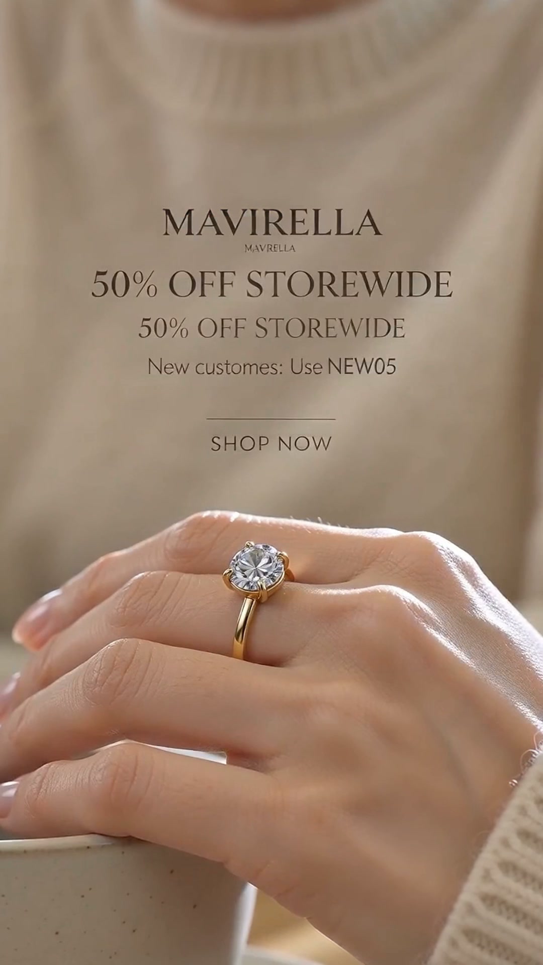 50%OFF-One Stone, All the Attention