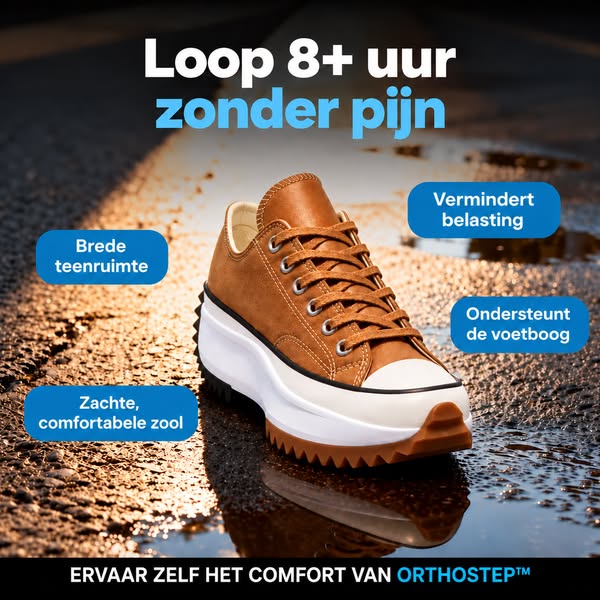 OrthoStep™ – Orthopedische Comfort Sneaker