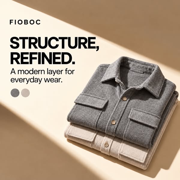 Shirt Ease. Jacket Structure.