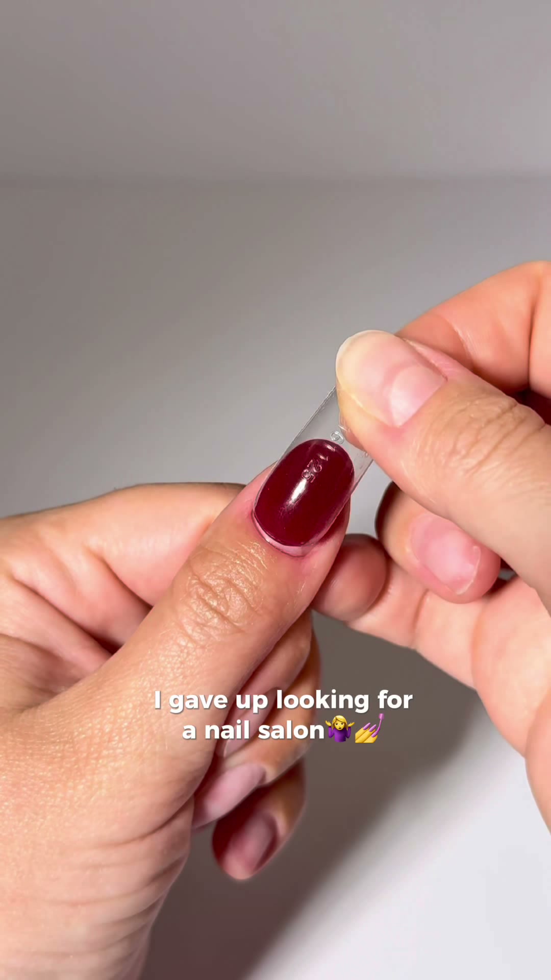 Salon nails at home, free gift included