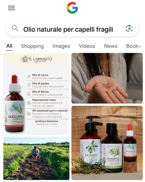 Olio stimolante per una cute più reattiva