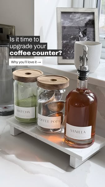 Upgrade Your Coffee Counter