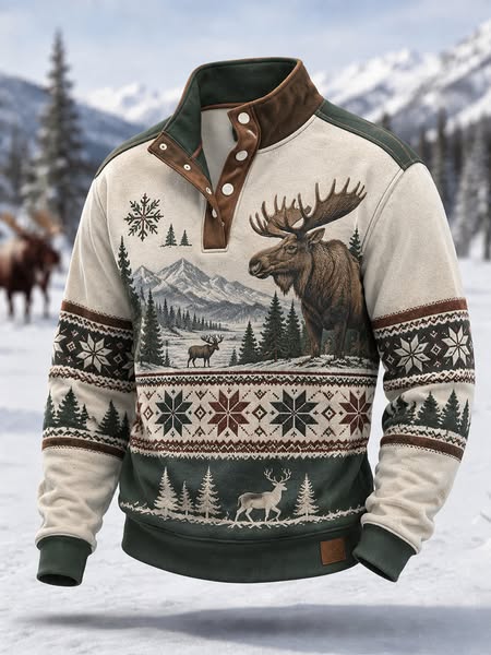 Winter Moose