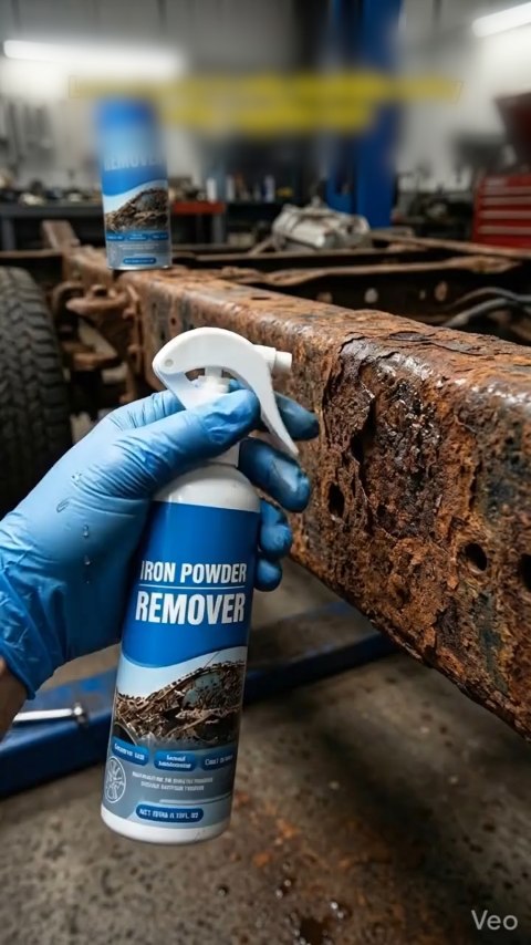 Car Wheel Cleaner & Rust Remover Spray