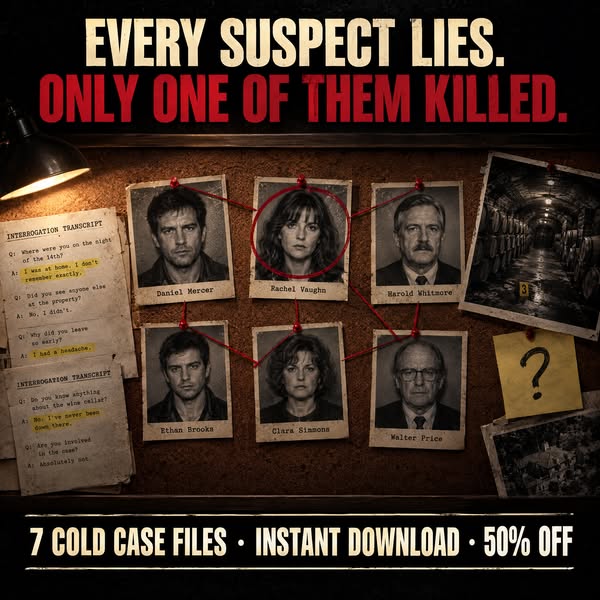 Unsolved Murders. One Evening. Can You Solve Them?