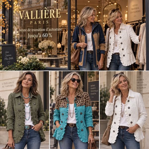 Jusqu’à 60 % de réduction sur nos vestes — profitez-en avant qu’elles ne soient épuisées !