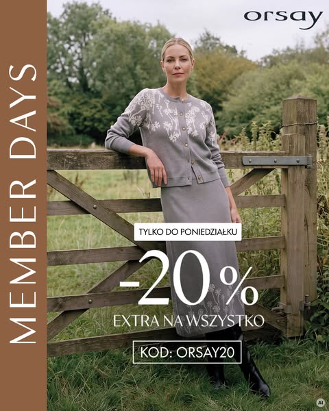 20% DLA CZŁONKÓW KLUBU