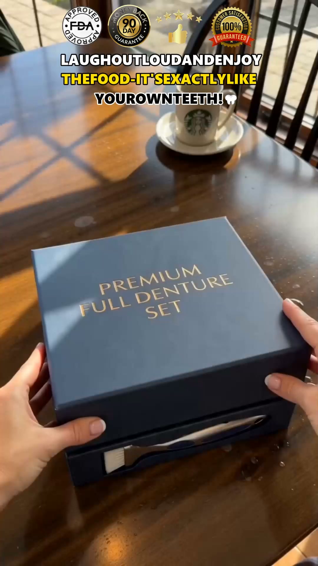 90-DAY "PERFECT BITE" MONEY-BACK GUARANTEE