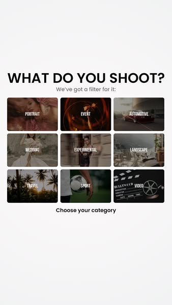 What Do You Shoot?