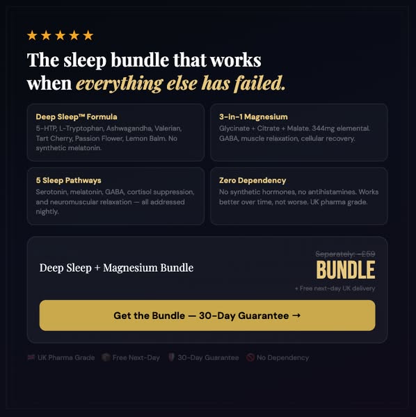 DEEP SLEEP / MAGNESIUM 3IN1 Bundle