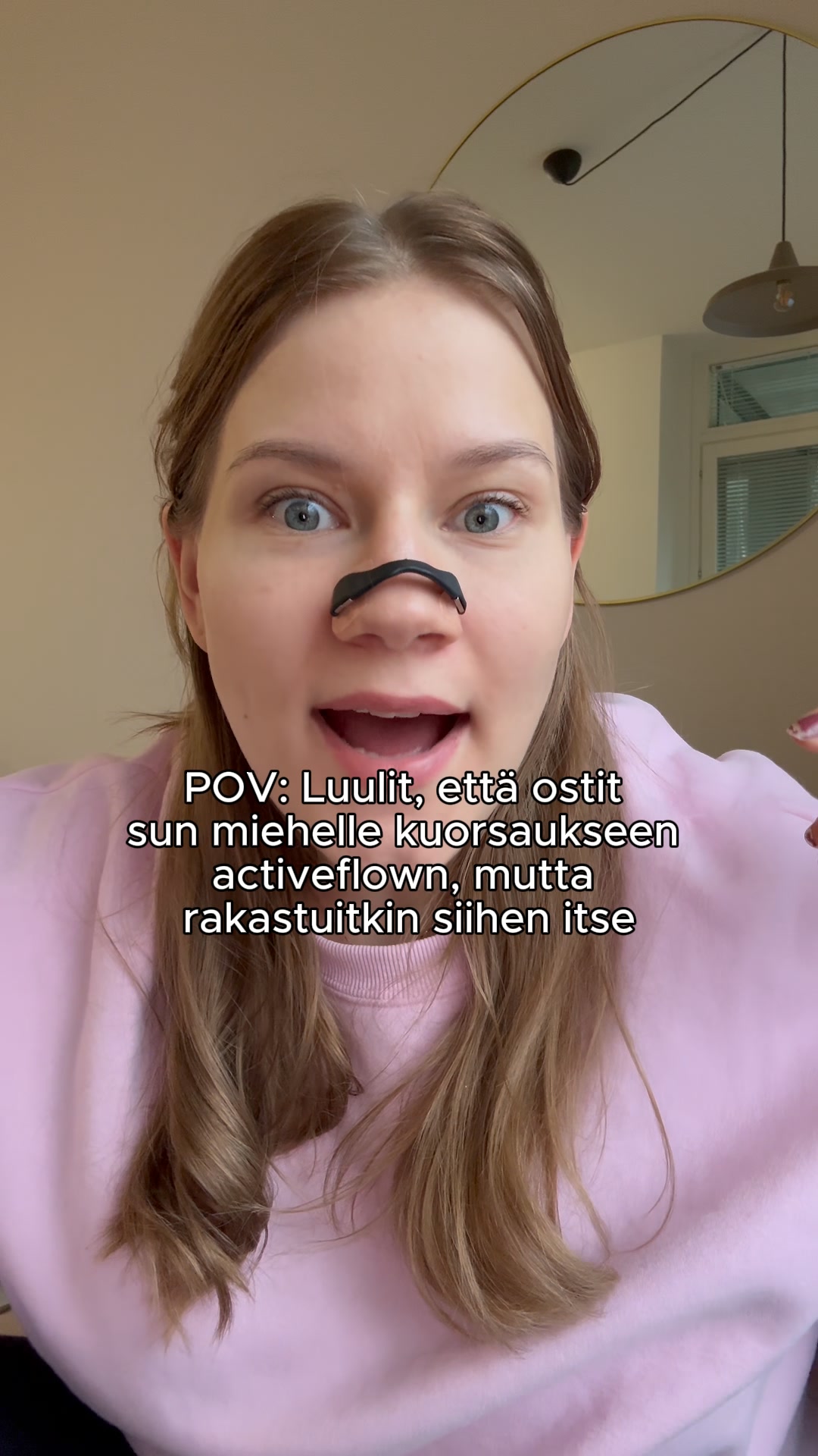 Koe hengittämisen ilo.