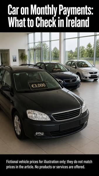 Car Instalments in Ireland: What to Check