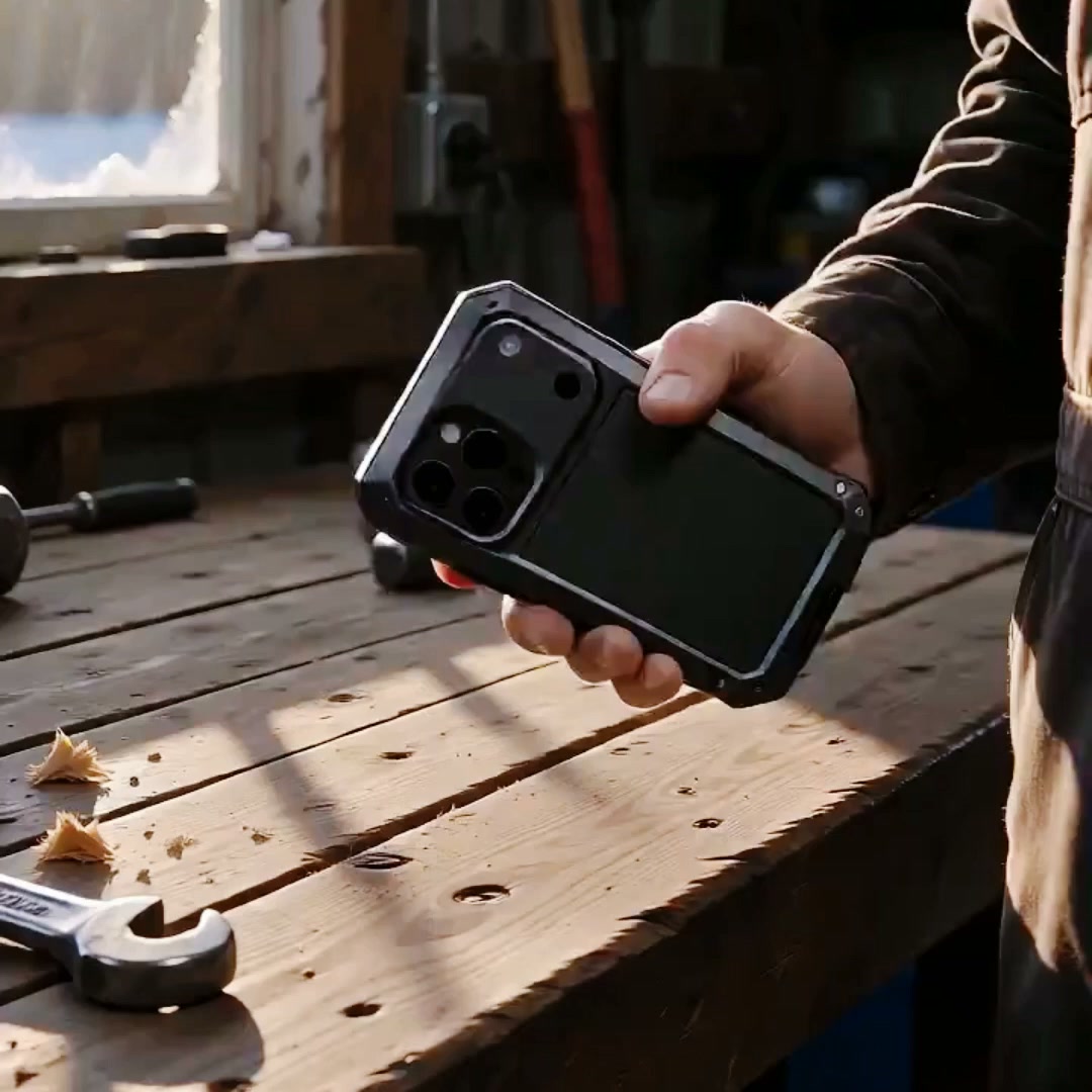 Heavy-Duty Metal Armor for Your Phone