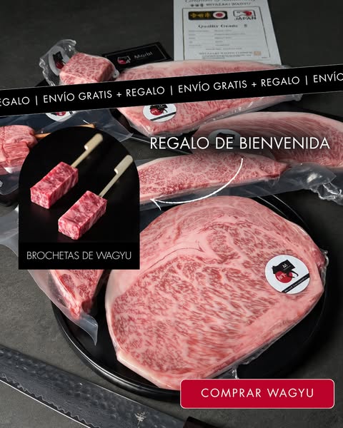 Wagyu japonés A5 + regalo