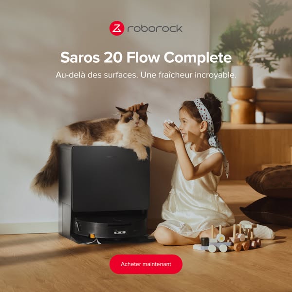 Saros 20 Flow Complete: la référence du lavage à l'eau