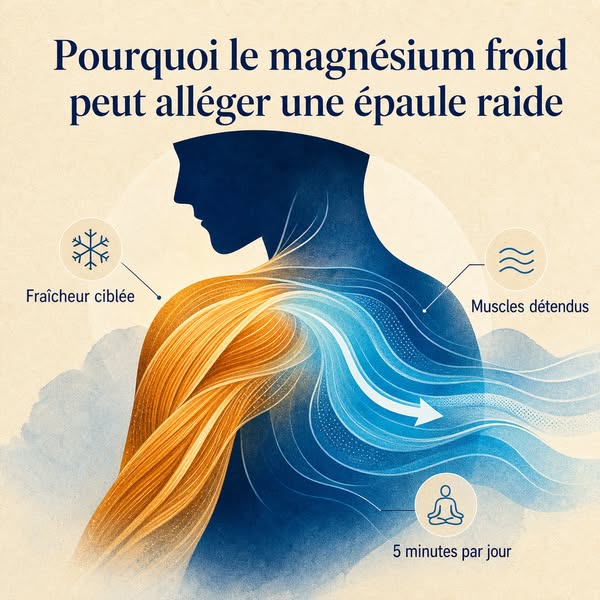 Pourquoi le magnésium froid peut alléger une épaule raide
