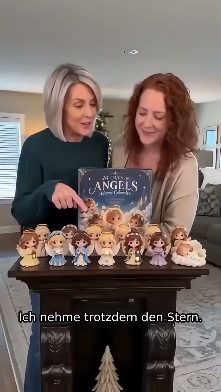 24-Tage-Adventskalender „Engel kommen“ (2D-Ausführung)
