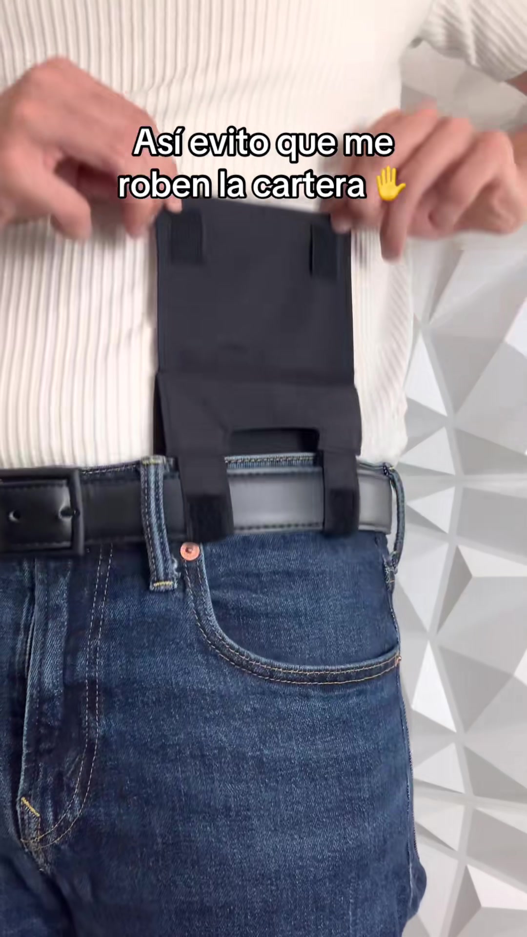 Hidden Belt Wallet