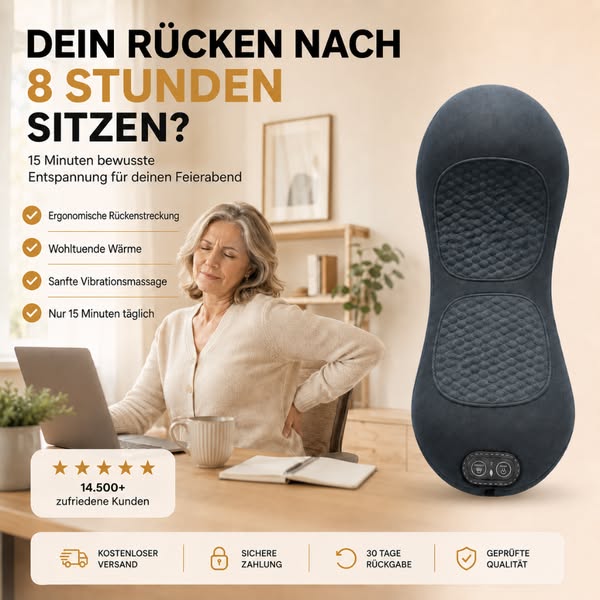 Rückenschmerzen? Nicht mehr nach Feierabend