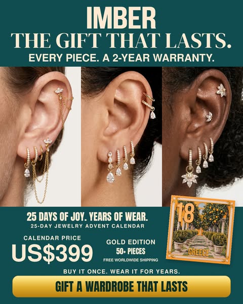 Earring Advent Calendar
