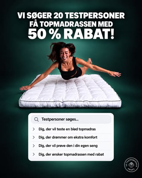 Vi søger testpersoner