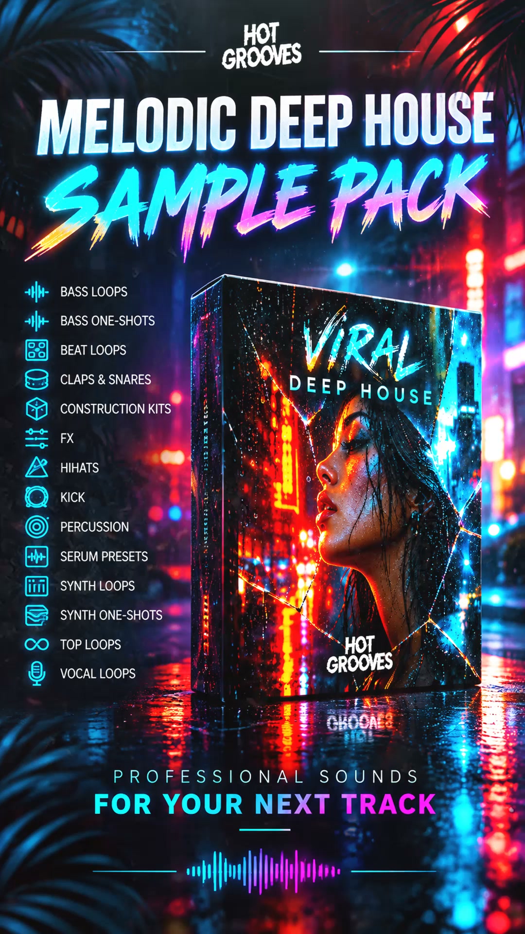 3,2 GB Melodic Deep House Sample Pack