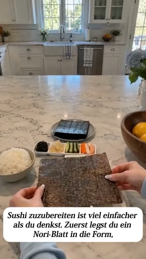Sushi-Form – Perfekte, hausgemachte Sushi-Rollen ganz einfach