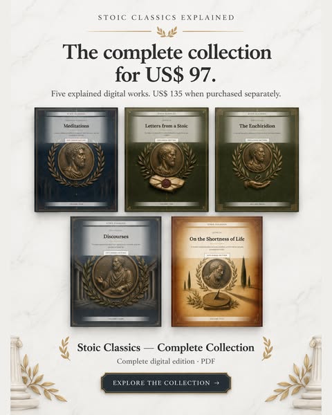 Five Stoic Classics. One Complete Collection.