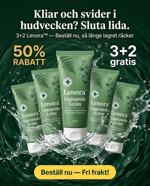 Ingen smärta. Ingen klåda. Ingen lukt. Ingen skam längre