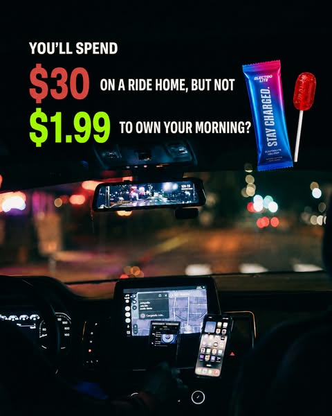 Electrolyte lollipops for your night