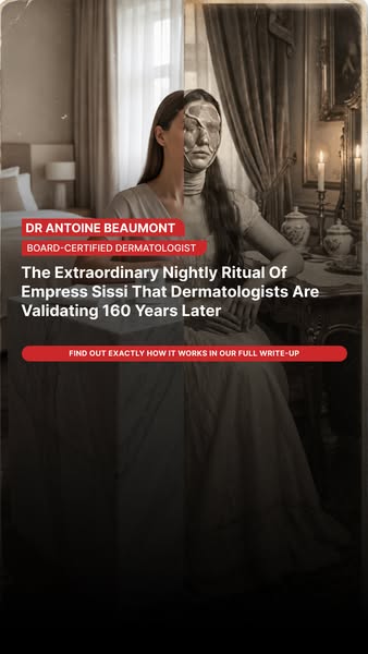 The extraordinary nightly ritual of Empress Sissi that dermatologists are validating 160 years later