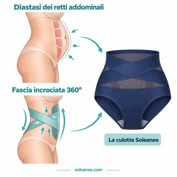 Soleanee Sculpt™ – Postpartum Shaping-Slip mit gekreuztem 360°-Band
