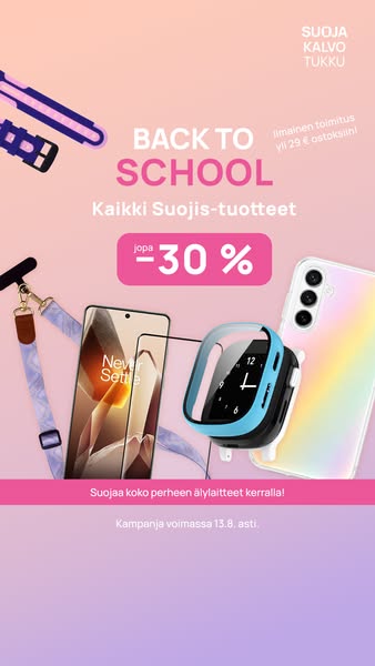 Kaikki Suojis-tuotteet jopa –30 %