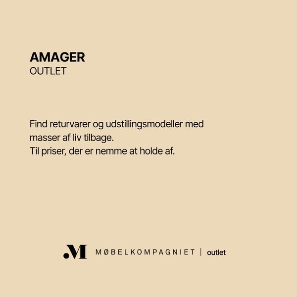 Gå på opdagelse i vores Amager Outlet