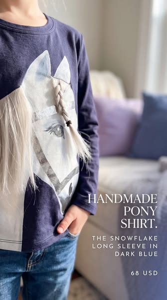 Pony Shirt with a Real Mane!