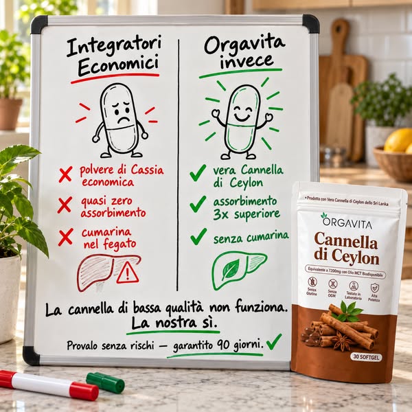 Hai già provato la Cannella di Ceylon e non ha funzionato? Ecco esattamente il motivo. E cosa ho fatto di diverso.