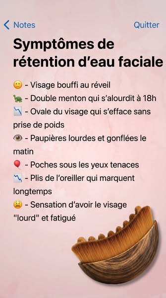 2 minutes par jour = peau plus ferme & moins de gonflements.