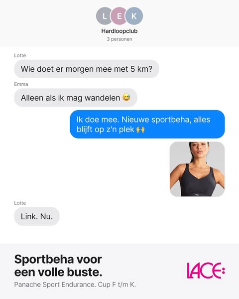 Sportbeha's voor een volle buste